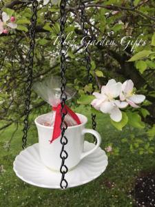 Teacup Birdfeeder by Tulip Garden Gifts